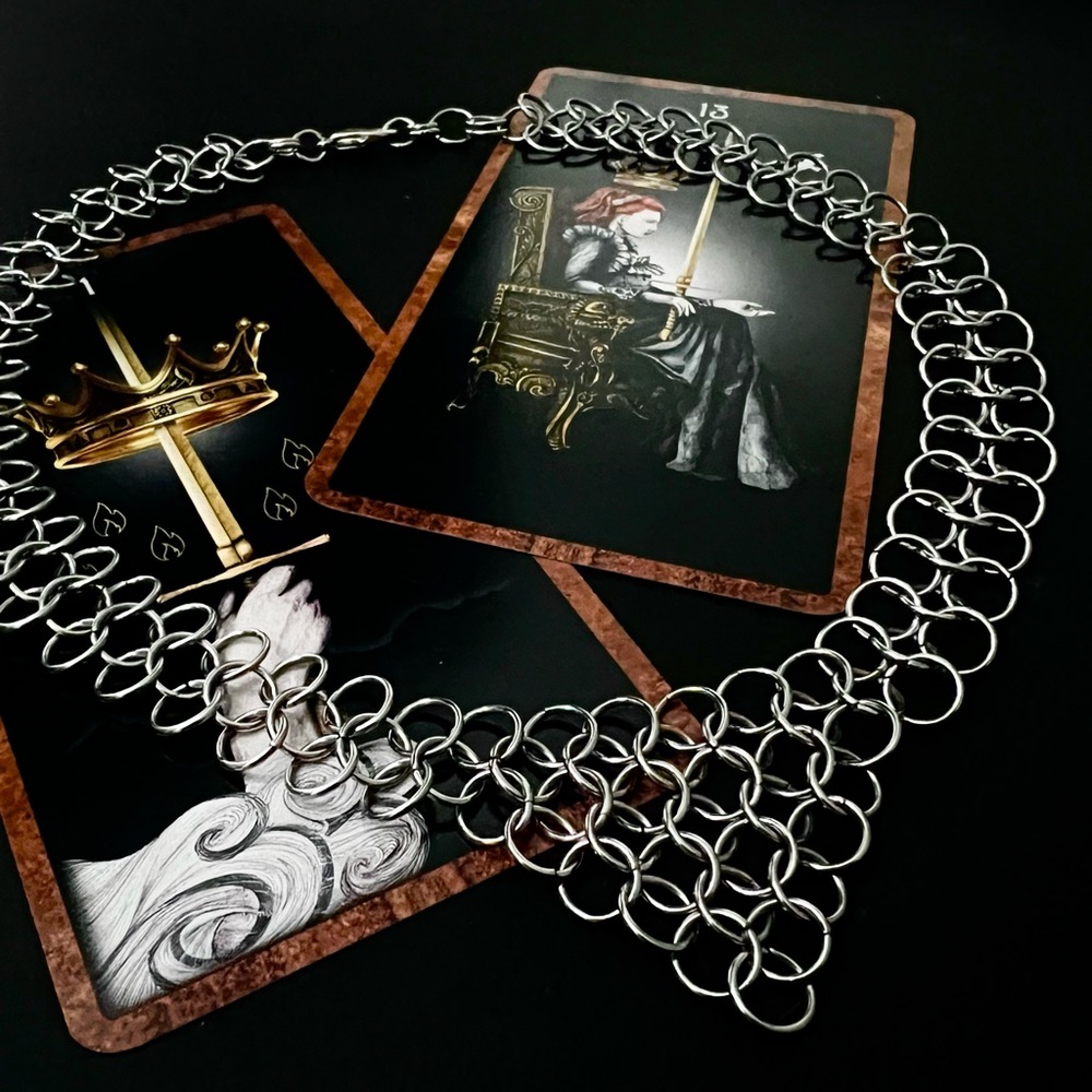 Handmade Chainmail Choker Necklace